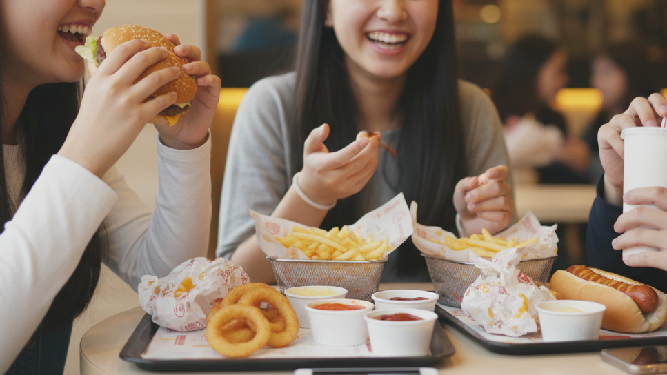 Unhealthy food habits
